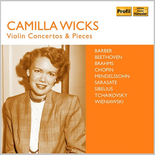 CAMILLA WICKS / カミラ・ウィックス / CAMILLA WICKS EDITION - CONCERTOS & PIECES