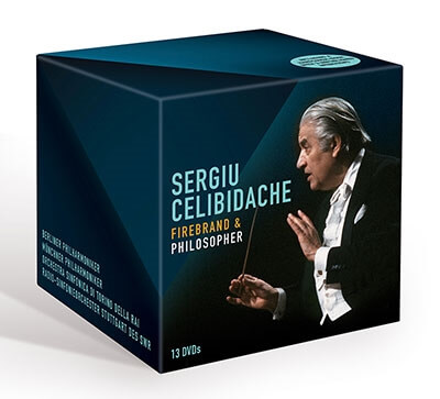 SERGIU CELIBIDACHE / セルジゥ・チェリビダッケ / FIREBRAND & PHILOSOPHER (DVD + BOOK)