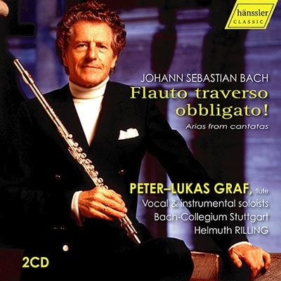 PETER-LUKAS GRAF / ペーター=ルーカス・グラーフ / BACH: FLAUTO TRAVERSE OBBLIGATO ARIAS FROM CANTATAS (2CD)