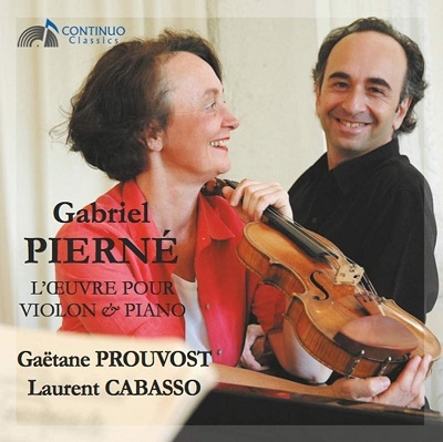 GAETANE PROUVOST / ガエターヌ・プルヴォー / PIERNE: WORKS FOR VIOLIN & PIANO