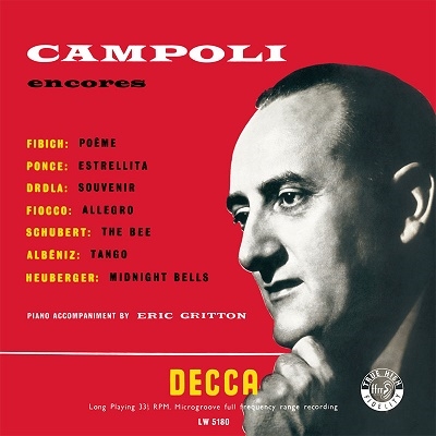 ALFREDO CAMPOLI / アルフレード・カンポーリ / ENCORES VOL.1 & 2 (LP)