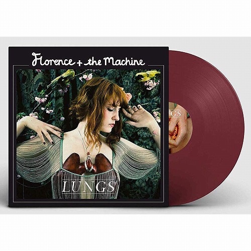 FLORENCE AND THE MACHINE / フローレンス・アンド・ザ・マシーン / LUNGS (10TH ANNIVERSARY EDITION) (LP/BURGUNDY VINYL) 