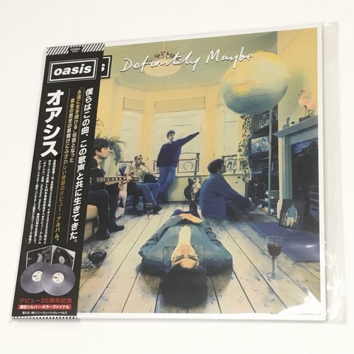 DEFINITELY MAYBE - 25TH ANNIVERSARY LIMITED EDITION (LP/SILVER 