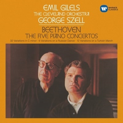 EMIL GILELS / エミール・ギレリス / BEETHOVEN: 5 PIANO CONCERTOS (LP)