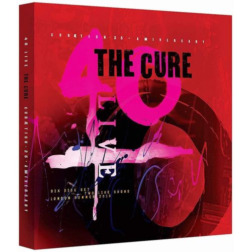 CURE / キュアー / 40 LIVE - CURAETION-25 + ANNIVERSARY (2DVD + 4CD/DELUXE BOX) 