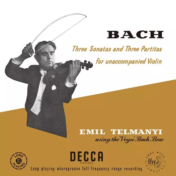 EMIL TELMANYI / エミール・テルマニ / BACH: PARTITAS&SONATAS FOR UNACCOMPANIED VIOLIN (LP)