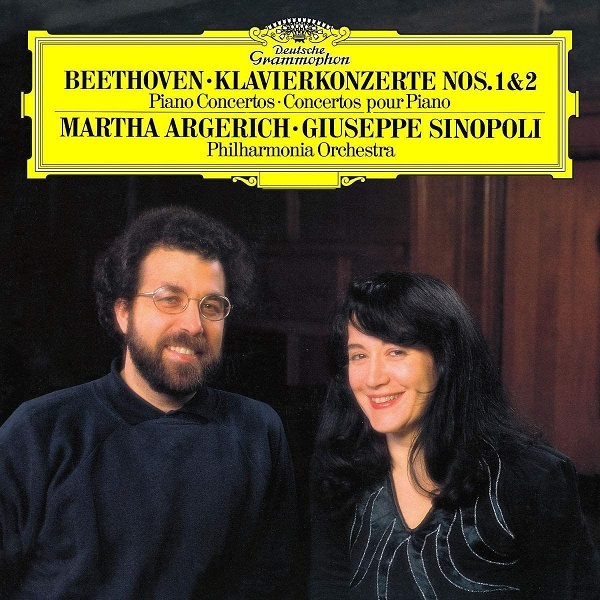 MARTHA ARGERICH / マルタ・アルゲリッチ / BEETHOVEN: PIANO CONCERTOS 1 & 2 (LP)