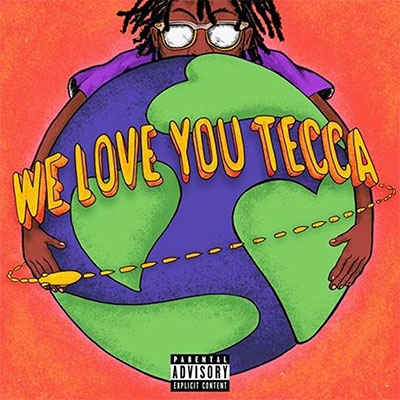 LIL TECCA / WE LOVE YOU TECCA "LP" (ORANGE VINYL)