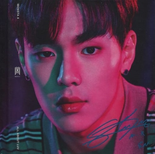 MONSTA X / ALL ABOUT LUV (Shownu - Standard Casemade Book 7)