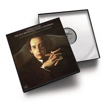 GLENN GOULD / グレン・グールド / BEETHOVEN: THE 5 PIANO CONCERTOS (LP)