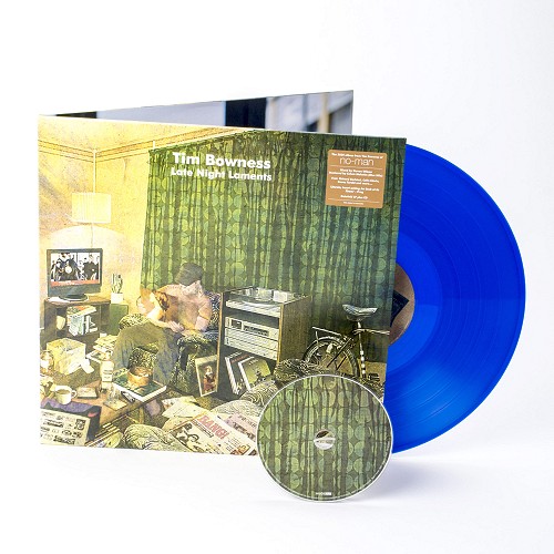 TIM BOWNESS / ティム・ボウネス / LATE NIGHT LAMENTS: LIMITED TRANSPARENT BLUE VINYL GATEFOLD LP PLUS CD - 180g LIMITED VINYL