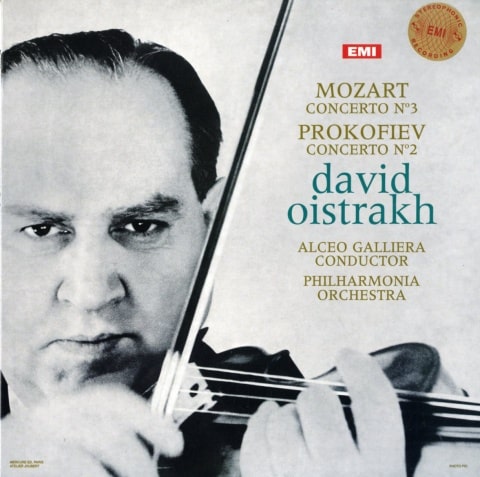 DAVID OISTRAKH / ダヴィド・オイストラフ / MOZART: VIOLIN CONCERTO NO.3 / PROKOFIEV: VIOLIN CONCERTO NO.2 (RE-ISSUE LP)