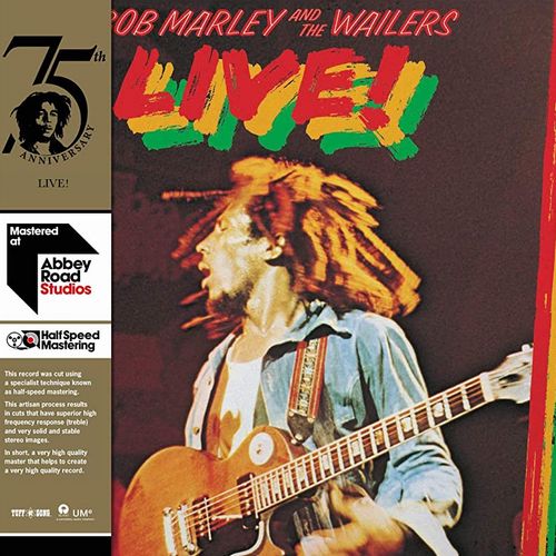 BOB MARLEY (& THE WAILERS) / ボブ・マーリー(・アンド・ザ・ウエイラーズ) / LIVE! (HALF-SPEED MASTERED LP)