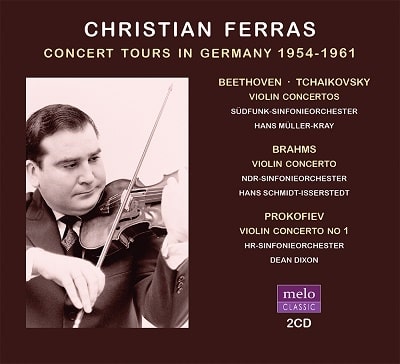 CHRISTIAN FERRAS / クリスチャン・フェラス / CONCERT TOURS IN GERMANY 1954-1961