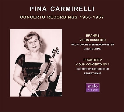 PINA CARMIRELLI / ピーナ・カルミレッリ / CONCERTO RECORDINGS 1963-1967