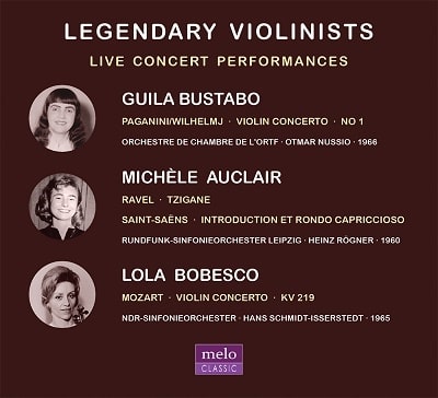 VARIOUS ARTISTS (CLASSIC) / オムニバス (CLASSIC) / LEGENDARY VIOLINISTS - LIVE CONCERT PERFORMANCES