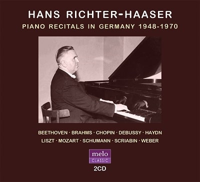 HANS RICHTER-HAASER / ハンス・リヒター=ハーザー / PIANO RECITALS IN GERMANY 1948-1970