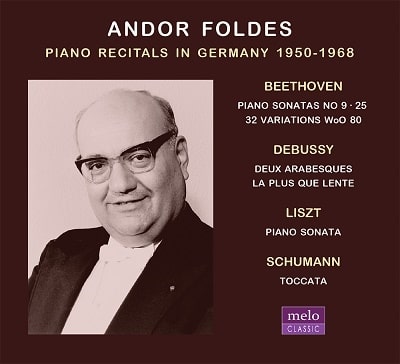 ANDOR FOLDES / アンドール・フォルデス / PIANO RECITALS IN GERMANY 1950-1968