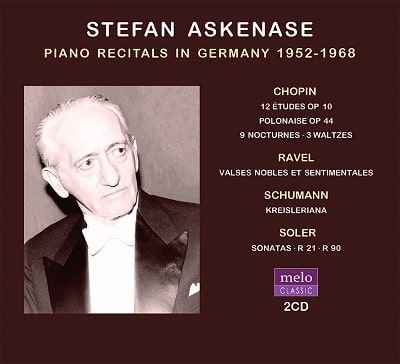 STEFAN ASKENASE / ステファン・アスケナーゼ / PIANO RECITALS IN GERMANY 1952-1968 (2CD)