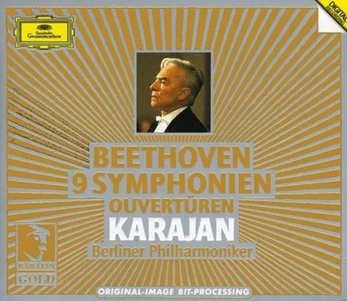 BEETHOVEN: 9 SYMPHONIEN, OUVERTUREN/HERBERT VON KARAJAN/ヘルベルト