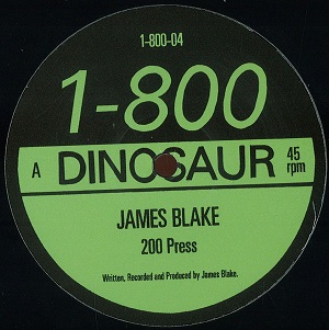 JAMES BLAKE / ジェイムス・ブレイク / 200 PRESS
