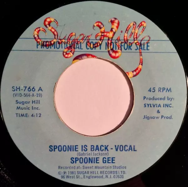 SPOONIE GEE / スプーニー・ジー / SPOONIE IS BACK