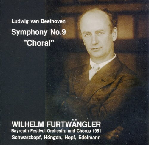 BEETHOVEN: SYMPHONY NO.9 /WILHELM FURTWANGLER/ヴィルヘルム・フルトヴェングラー/CD国内プレス ...