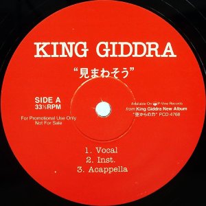 KING GIDDRA / キングギドラ / 見まわそう / 大掃除