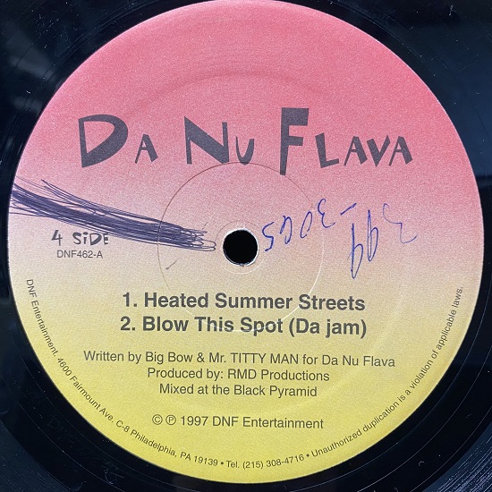 DA NU FLAVA / HEATED SUMMER STREET