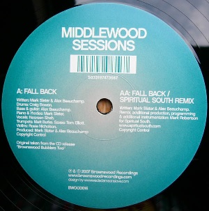 MIDDLEWOOD SESSIONS / FALL BACK