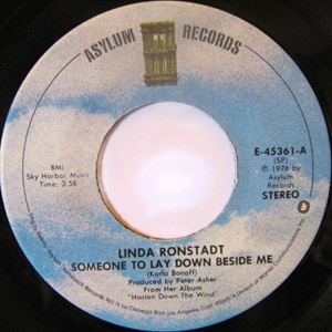 LINDA RONSTADT / リンダ・ロンシュタット / SOMEONE TO LAY DOWN BESIDE ME