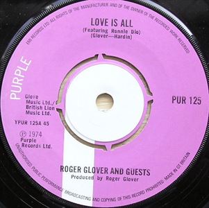 ROGER GLOVER AND GUESTS / ロジャー・グローヴァー&フレンズ / LOVE IS ALL