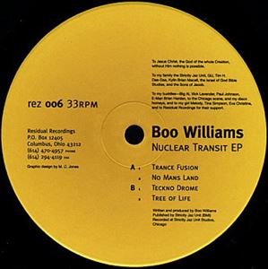 BOO WILLIAMS / ブー・ウィリアムス / NUCLEAR TRANSIT EP