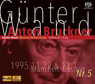 GUNTER WAND / ギュンター・ヴァント / BRUCKNER: SYMPHONY NO.5 (SACD) 