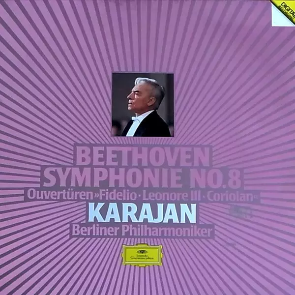 ベートーヴェン: 交響曲第8番 / 序曲集/HERBERT VON KARAJAN