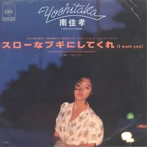 YOSHITAKA MINAMI / 南佳孝 / スローなブギにしてくれ
