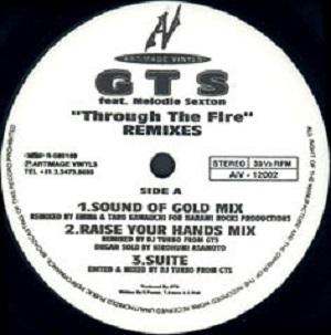 GTS / THROUGH THE FIRE (REMIXES) / スルー・ザ・ファイア
