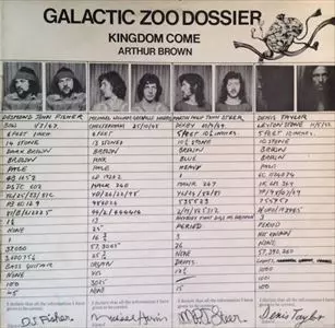 ARTHUR BROWN'S KINGDOM COME / アーサー・ブラウンズ・キングダム・カム / GALACTIC ZOO DOSSIER