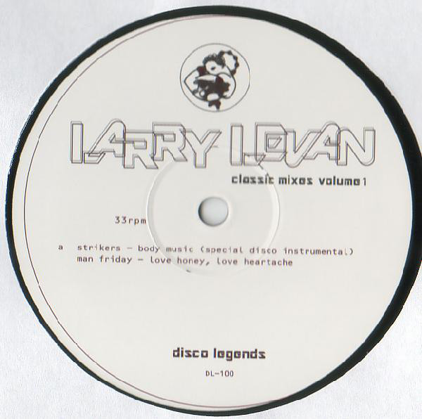 LARRY LEVAN / ラリー・レヴァン / CLASSIC MIXES VOL.1