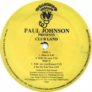 PAUL JOHNSON (CHICAGO) / ポール・ジョンソン / CLUBLAND
