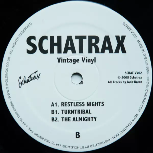 SCHATRAX / シャトラックス / VINTAGE VINYL