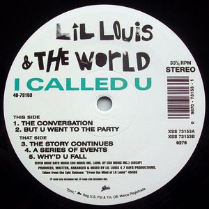 LIL' LOUIS & THE WORLD / リル・ルイス&ザ・ワールド / I CALLED U
