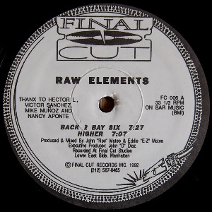 RAW ELEMENTS (JOHN MATEO & EDDIE MATOS) / BACK 2 BAY SIX