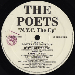 POETS / ポエッツ / N.Y.C. THE EP