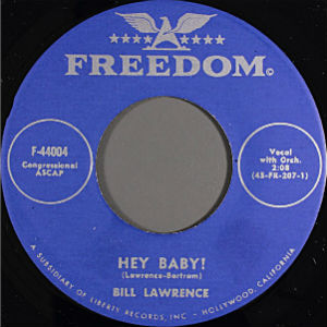 BILL LAWRENCE / HEY BABY! / CARIBBEAN