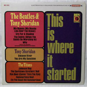 BEATLES WITH TONY SHERIDAN / ビートルズとトニー・シェリダン / THIS IS WHERE IT STARTED
