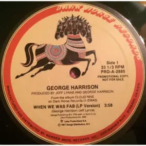 GEORGE HARRISON / ジョージ・ハリスン / WHEN WE WAS FAB