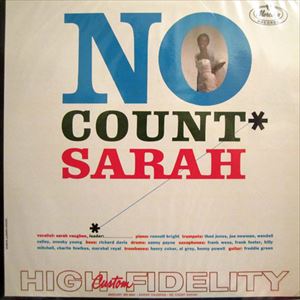 NO COUNT SARAH/SARAH VAUGHAN/サラ・ヴォーン｜JAZZ｜ディスク