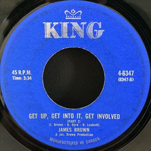 JAMES BROWN / ジェームス・ブラウン / GET UP,GET INTO IT,GET INVOLVED