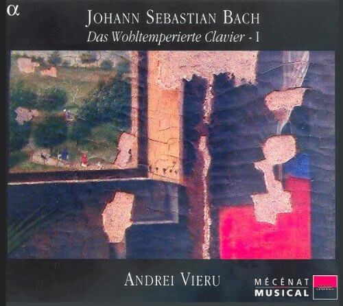 ANDREI VIERU / アンドレイ・ヴィエル / バッハ:平均律クラヴィーア曲集第1巻:24の前奏曲とフーガ
